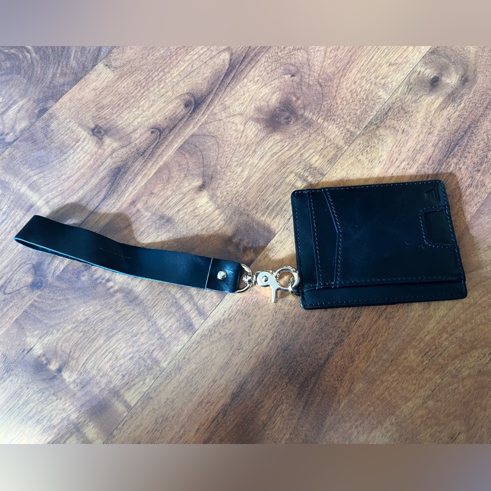 Andar Black Leather Wallet - Picture 3 of 3
